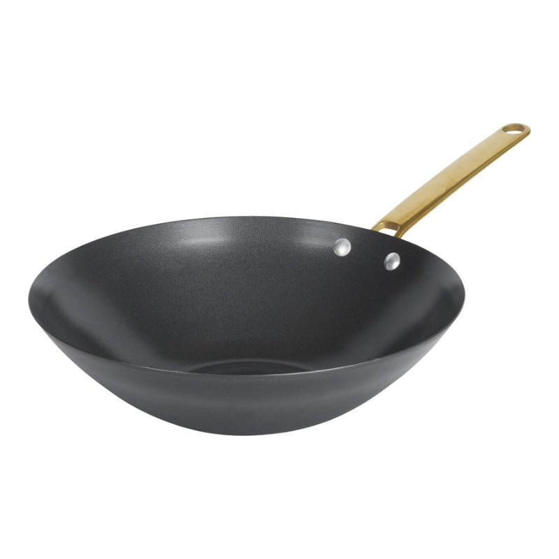 Martha Stewart Everyday Emmie Wok - 30.5cm - Taupe
