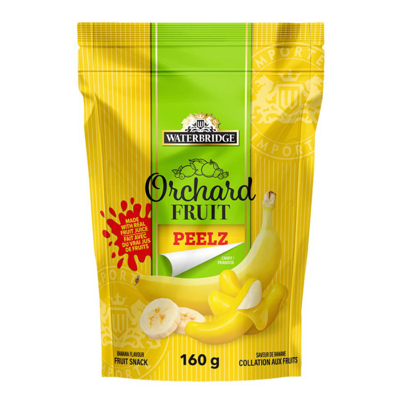 Waterbridge Orchard Fruit Peelz Candy - Banana - 160g