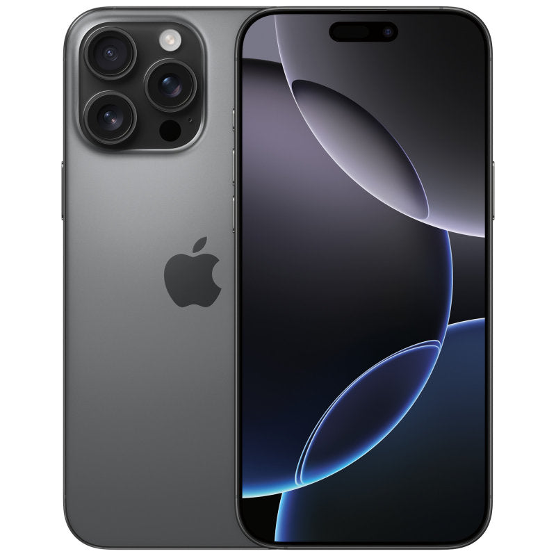 Fido iPhone 16 ProMax - 256GB - Black - 2 Year Activation