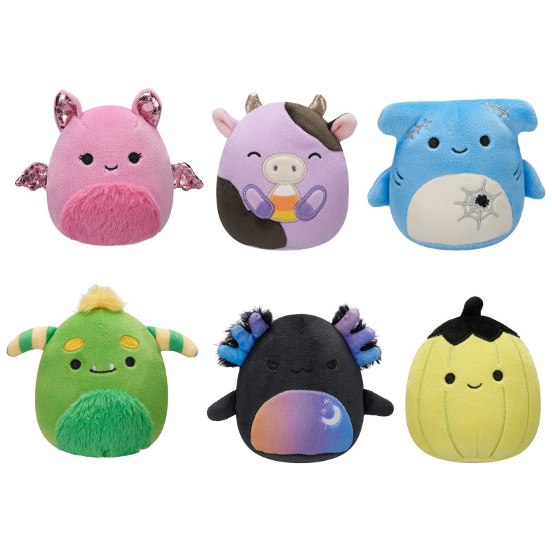 Squishmallow Halloween Mystery Squad Set Of 4 Sealed Capsules - 4inch - Assorted