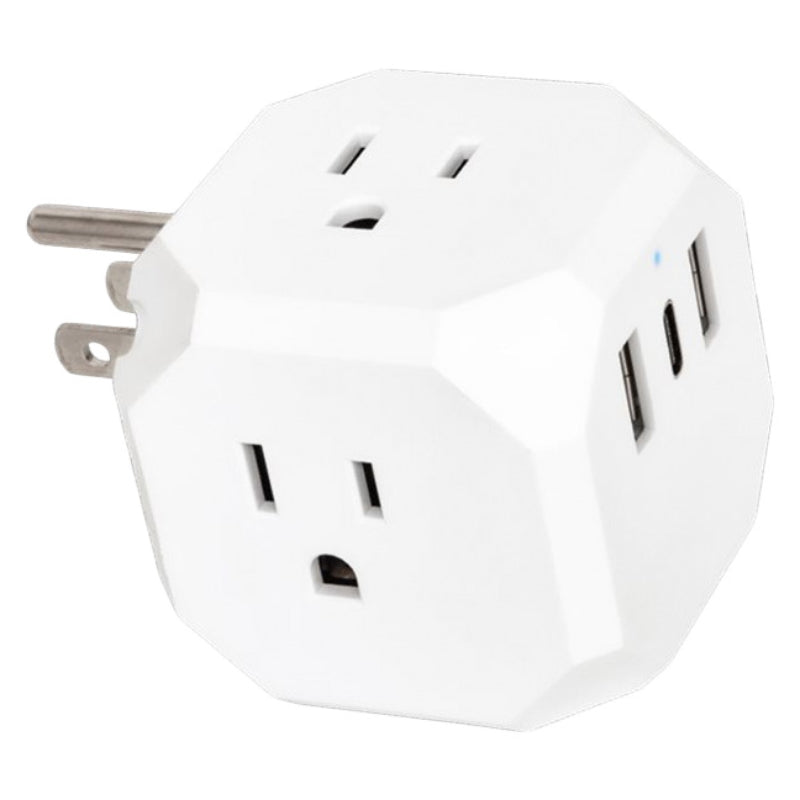Helix 3x3 Multiport Adapter - White - ETHPS3X3