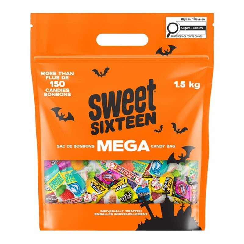 Sweet Sixteen MEGA Candies - 150's - 1.5kg