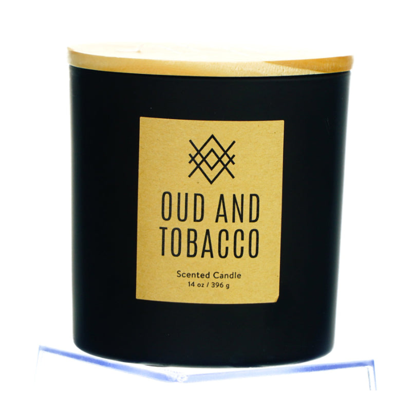 Studio Oh! Candle Glass - Oud and Tobacco - 396g