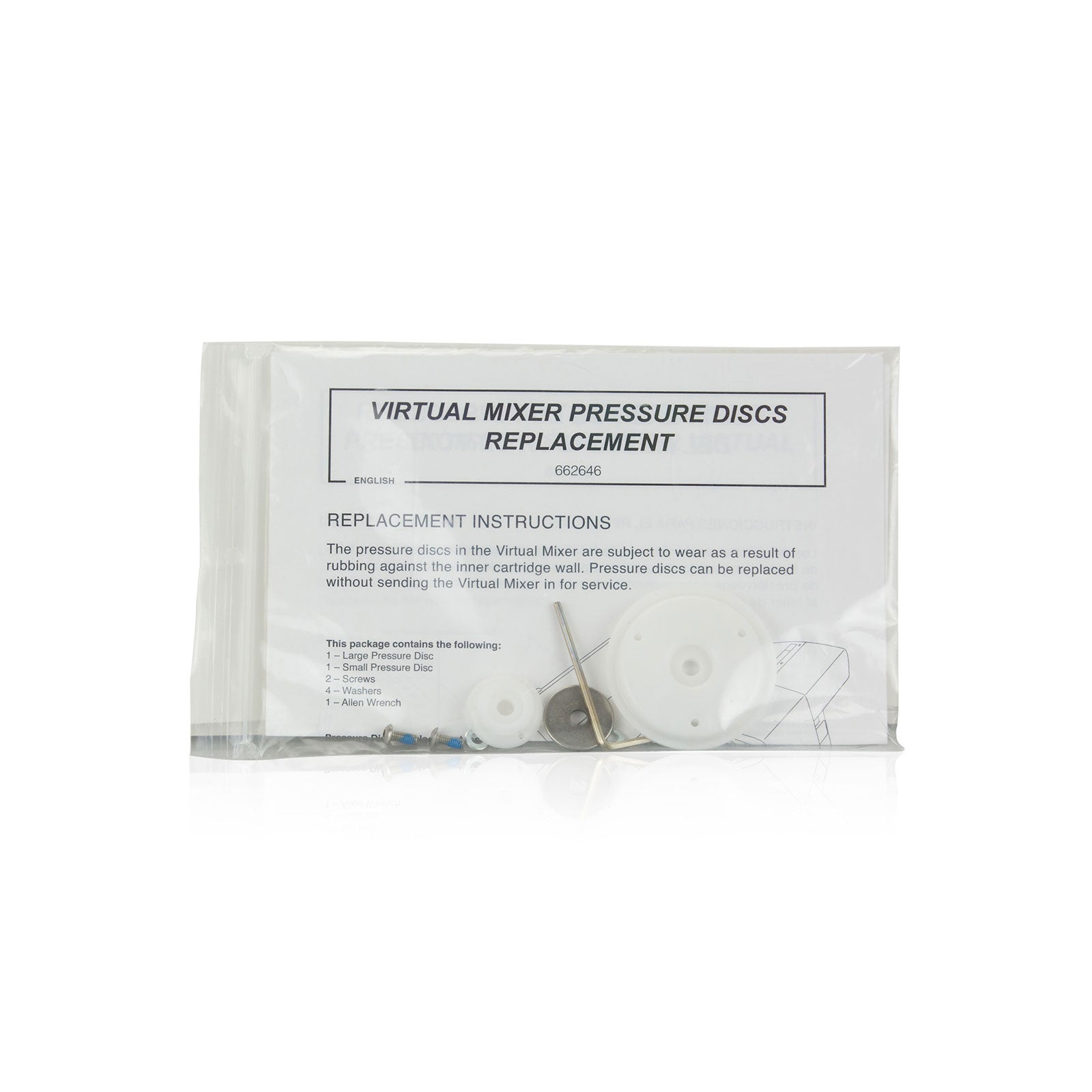 Virtual® Mixer Pressure Discs