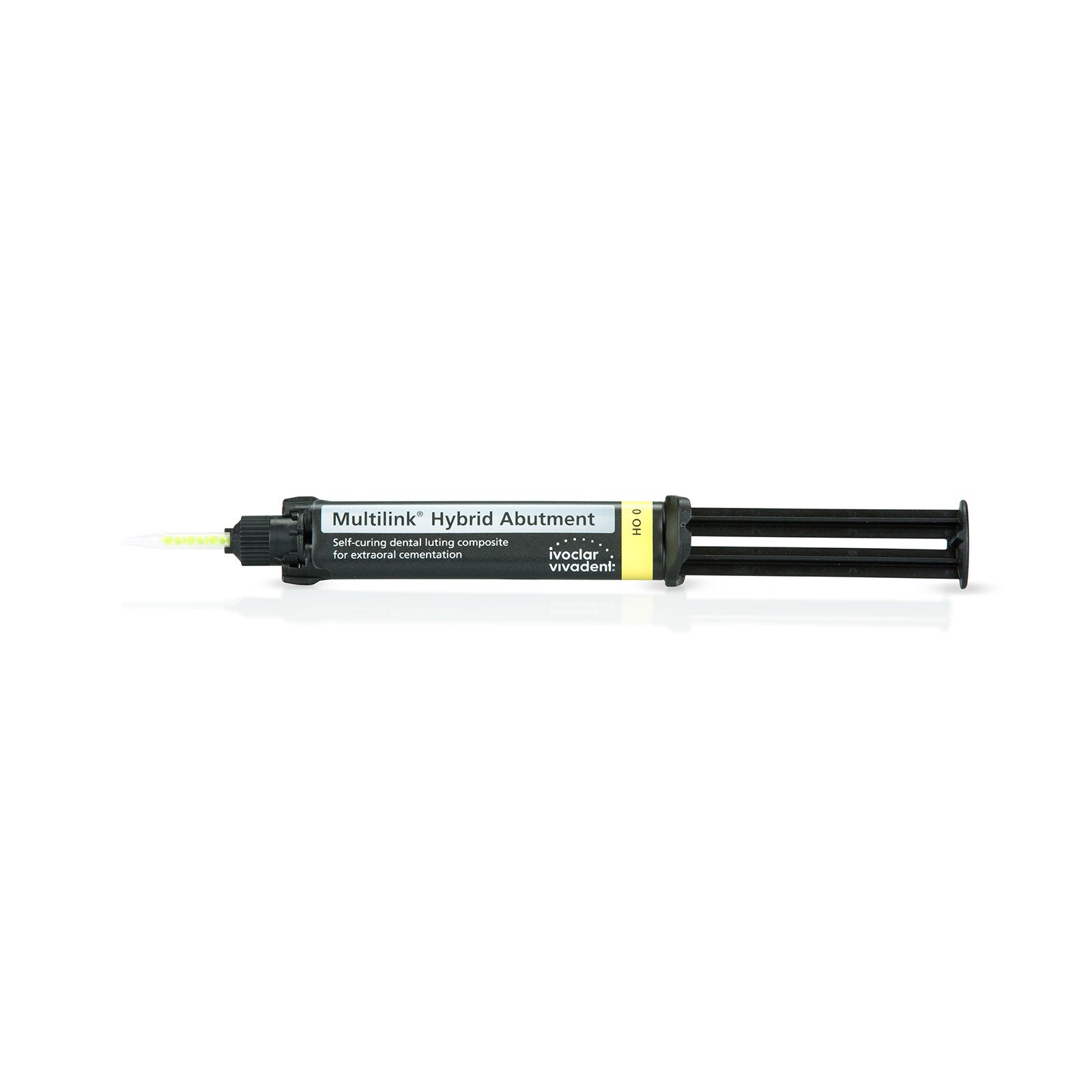Multilink® Hybrid Abutment Cement Refills – 9 g Automix Syringe with Mixing Tips, Shade HO 0