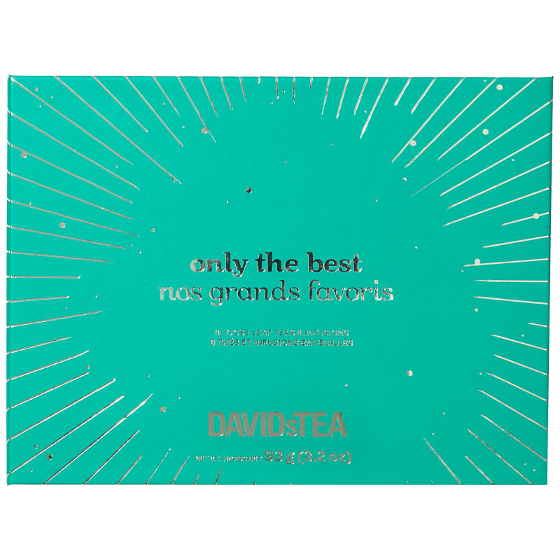 DAVIDsTEA Only the Best Tea Sampler Set - 8's