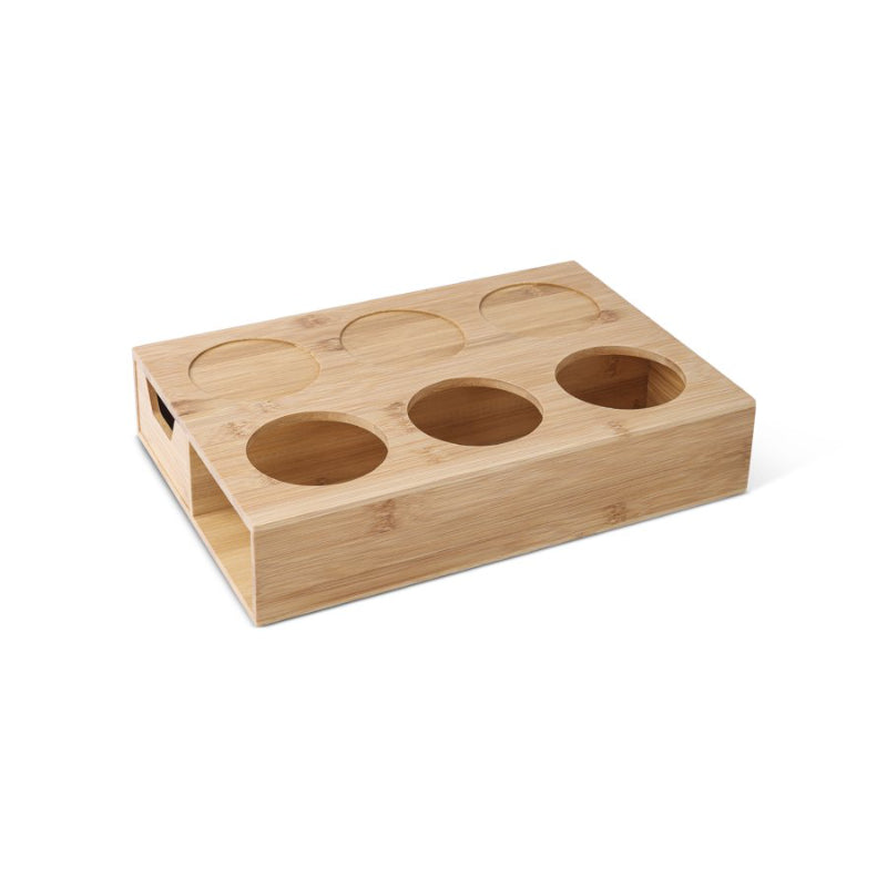 Brooklyn Steel Co. Bottle Holder Organizer - Brown