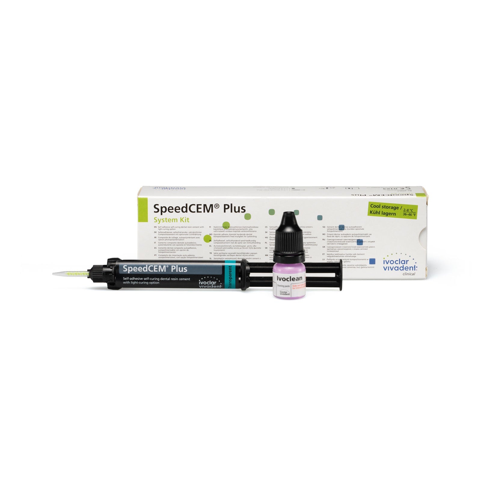 SpeedCem® Plus Resin Cement – System Kit, Transparent, 9 g