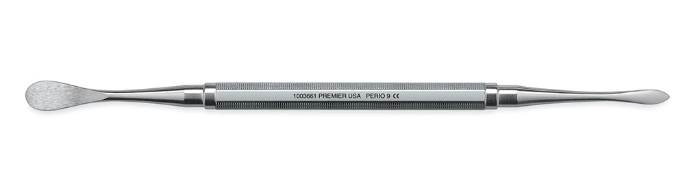 Surgical Elevators – 9 Periosteal, Octagonal Handle, Double End