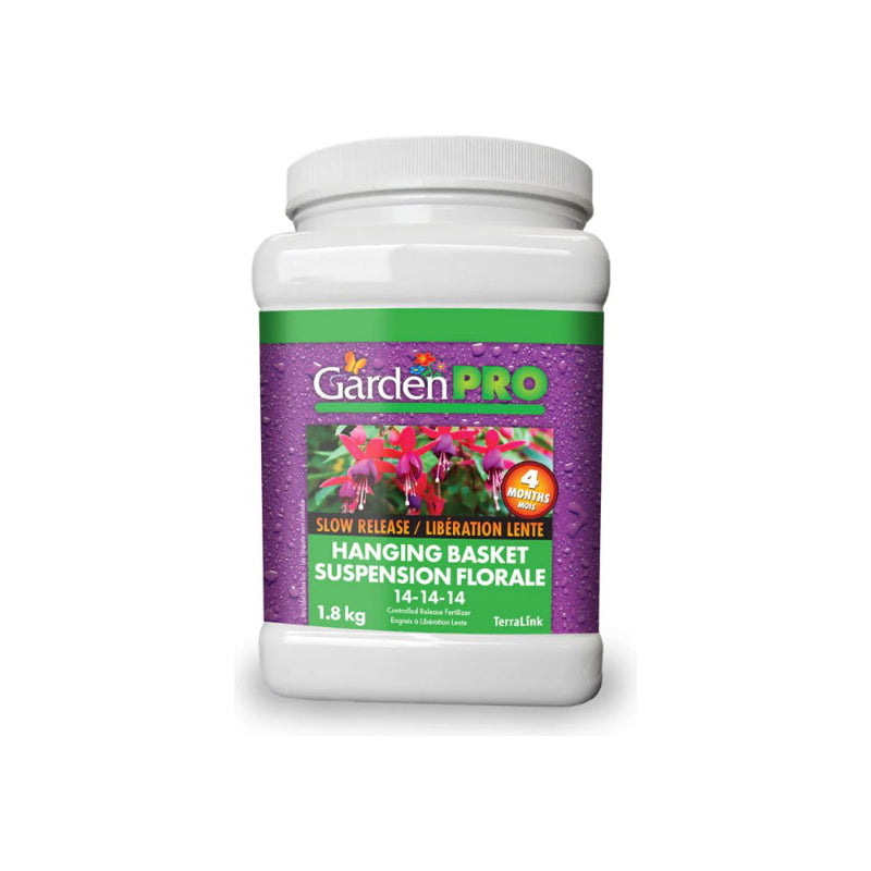 GardenPRO Hanging Basket 14-14-14 Slow Release Plant Food - 1.8 kg