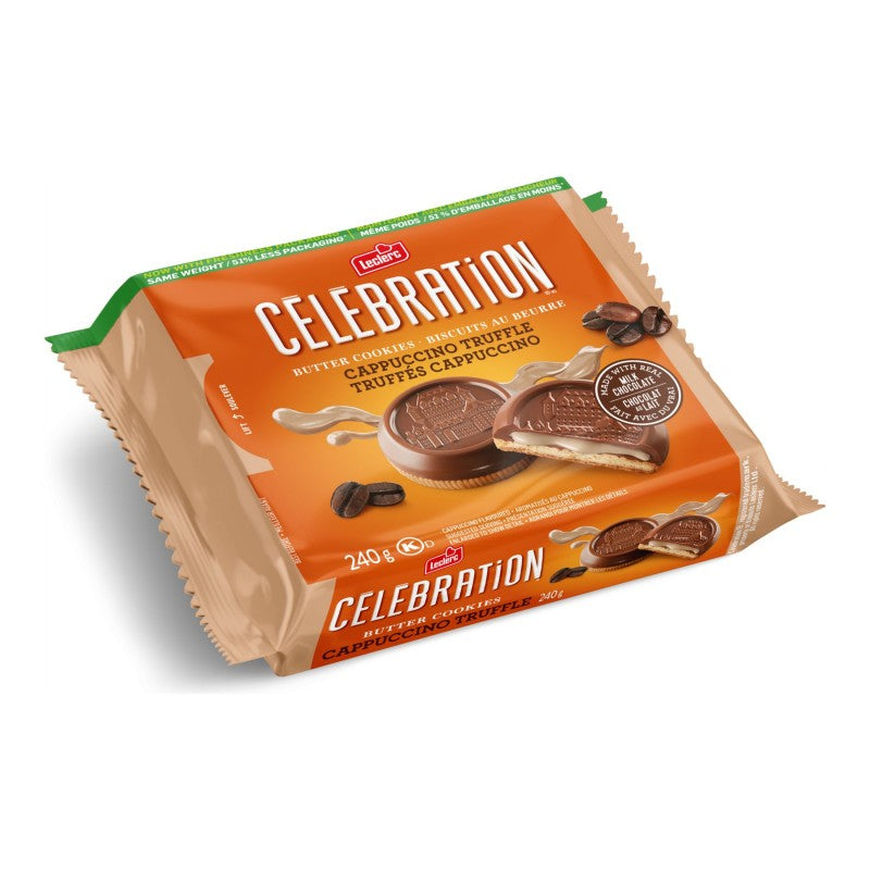 Leclerc Celebration Cappuccino Truffle Butter Cookie - 240g