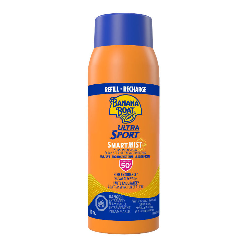 Banana Boat Ultra Sport SmartMist Sunscreen Refill - SPF 50+ - 170ml
