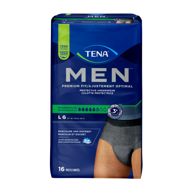Tena Men Maximum Plus Incontinence Underwear - Large - 16's