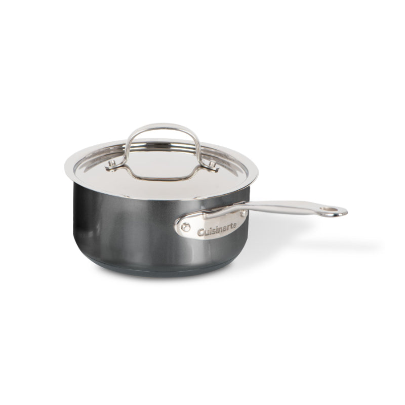 Cuisinart Saucepan with Cover - 2qt - Grey