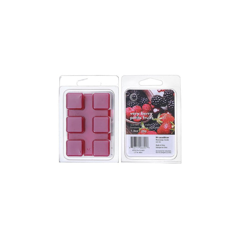 iH casadecor Scented Wax Melts - Very Berry - 6's
