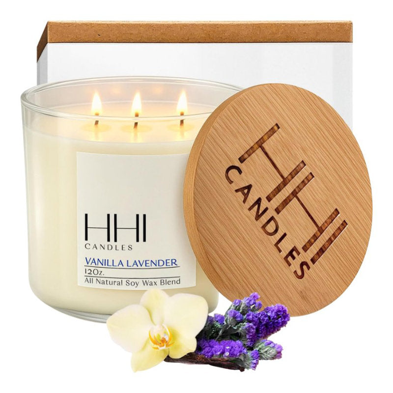 HHI candles Candle Glass - Lavender Vanilla