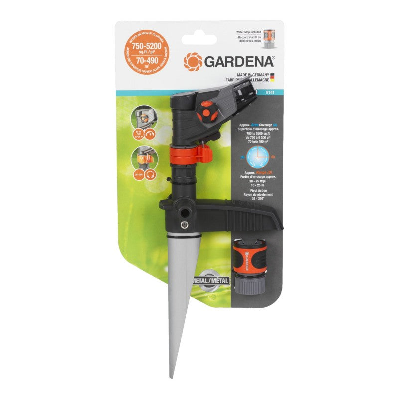 Gardena Sprinkler - Grey/Orange