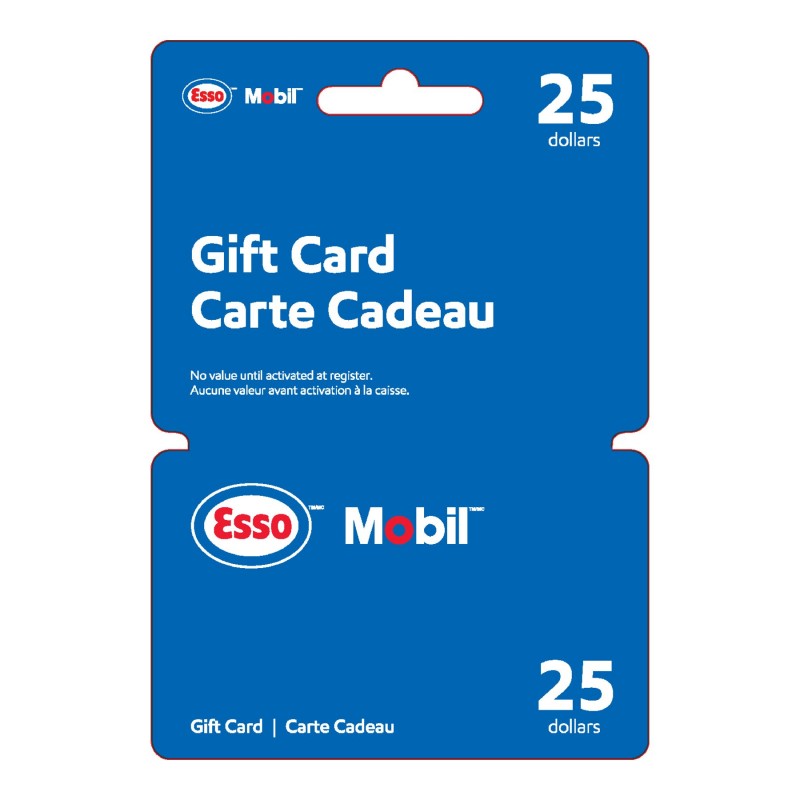 Esso Mobil Gift Card - $25