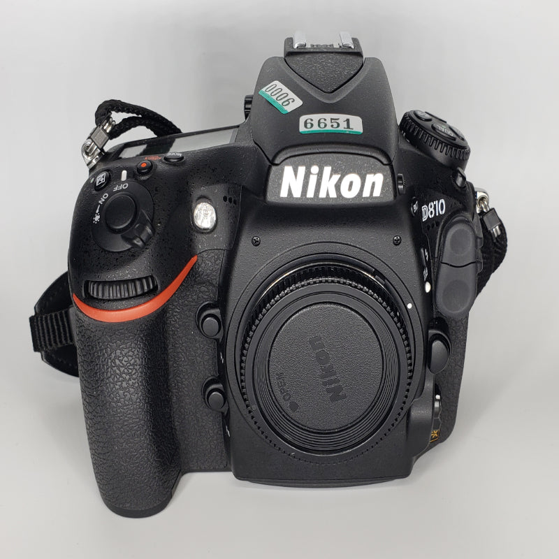 USED: Nikon D810 Full-Frame DSLR Camera Body - Black - 8/10 - #2017313