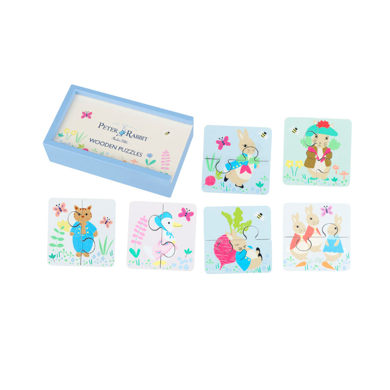 Peter Rabbit Beatrix Potter Puzzles In A Box Toy - 1.77x6.3x3.54 Inch