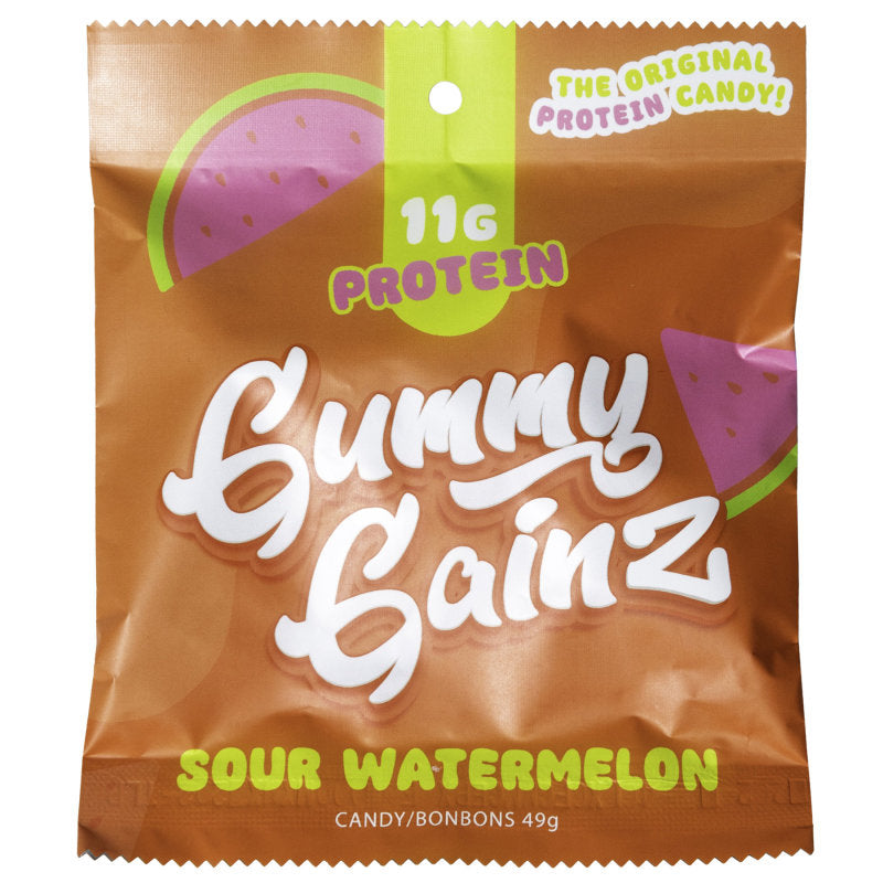 Gummy Gainz Sour Watermelon - 50g