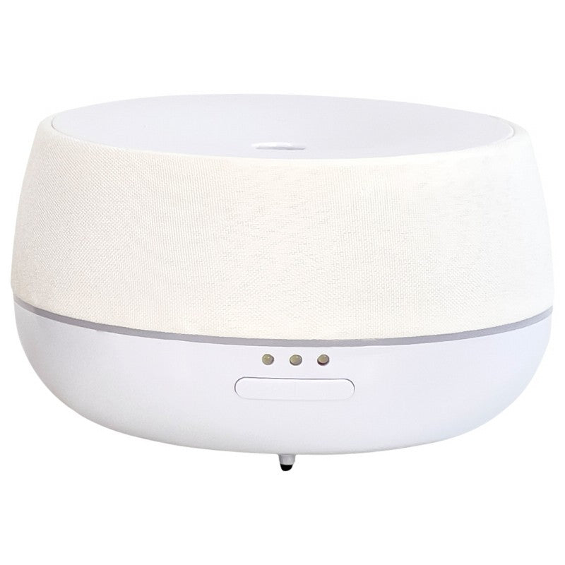 Aromar Drum Mist Ultrasonic Aroma Oil Diffuser - White - 100ml