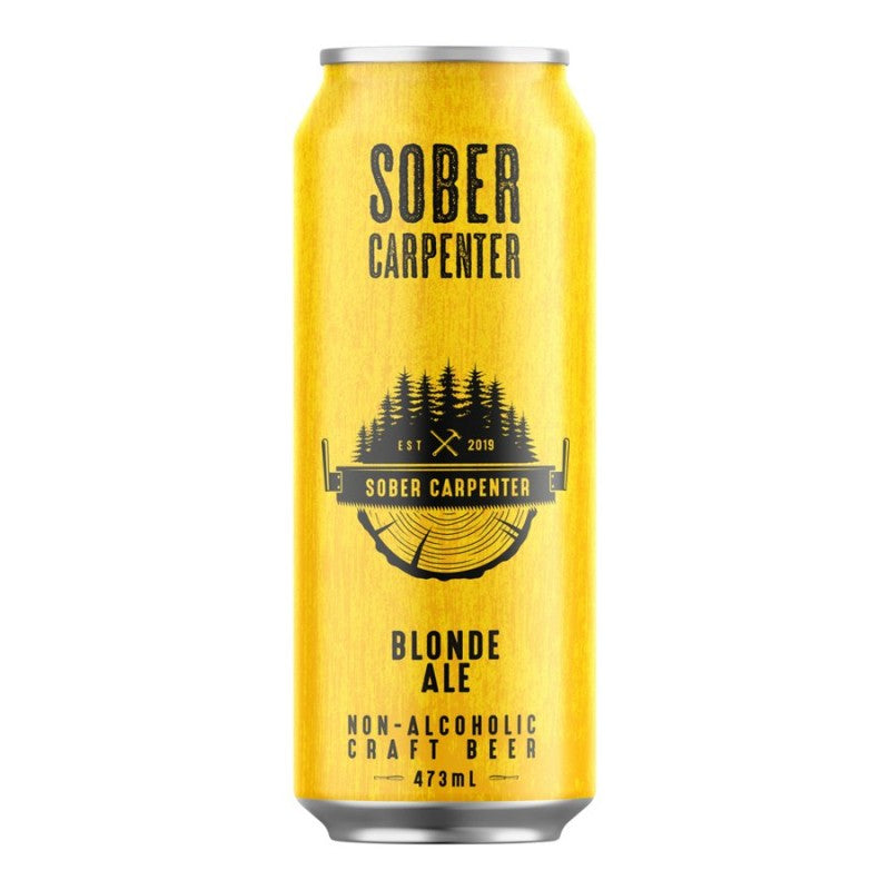 Sober Carpenter Blonde Ale Dealcoholized Beer - 473ml