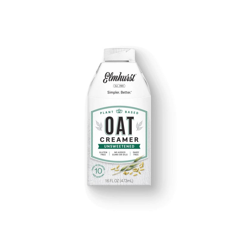 Elmhurst Oat Creamer - Unsweetened - 473ml