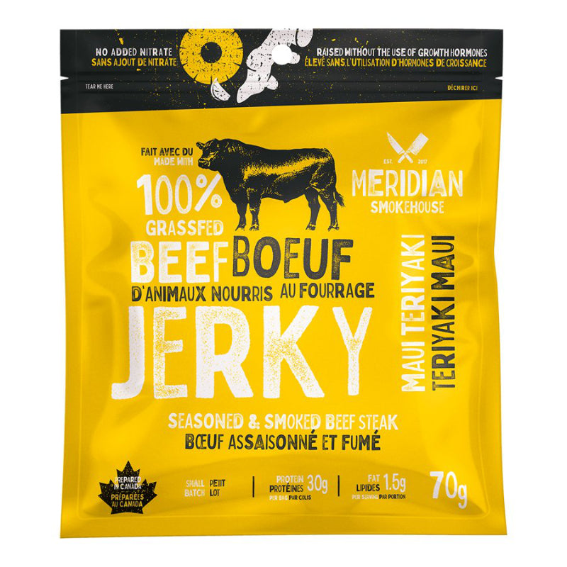 Meridian Smokehouse Beef Jerky - Maui Teriyaki - 70g