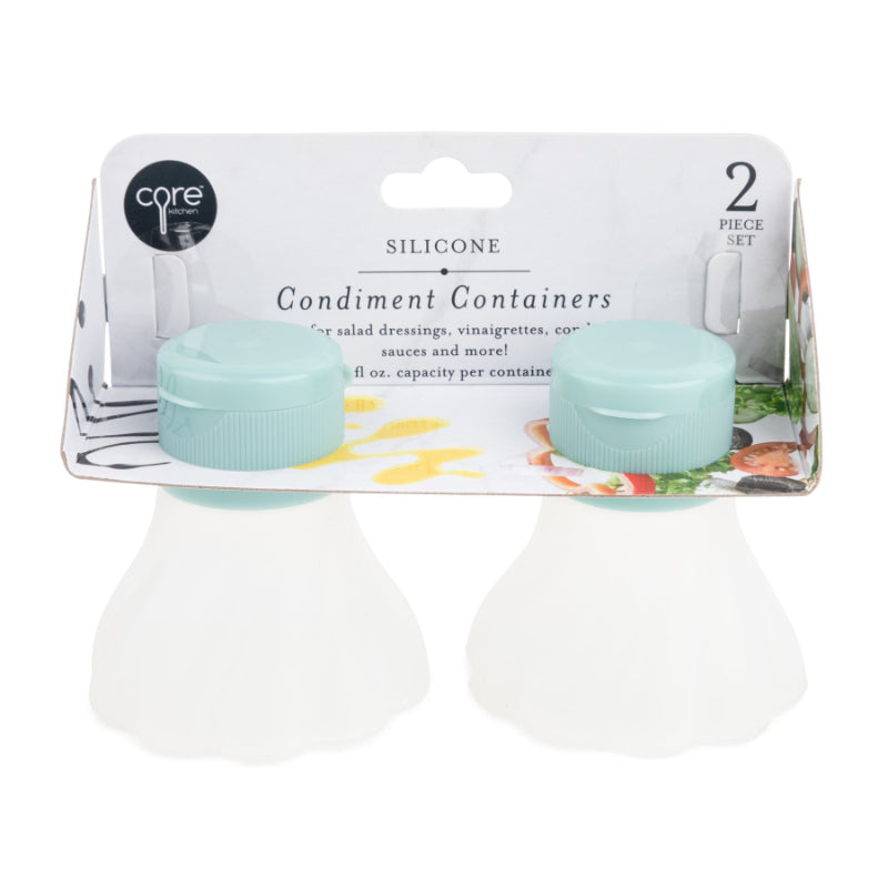 Core Kitchen Condiment Containers - 2's