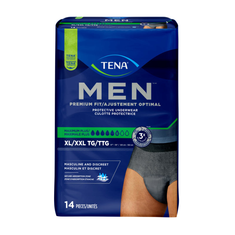 Tena Men Maximum Plus Incontinence Underwear - Extra Large/Extra Extra Large - 14's