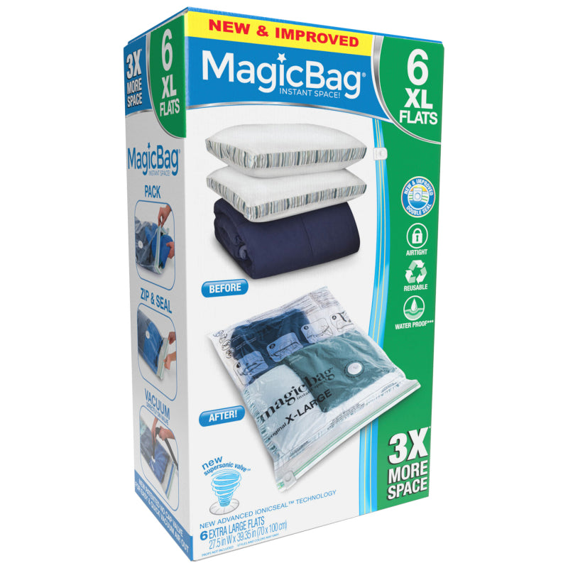 MagicBag Instant Space Saver Storage Original Heavy Duty Bags - Extra Large - 27x39cm