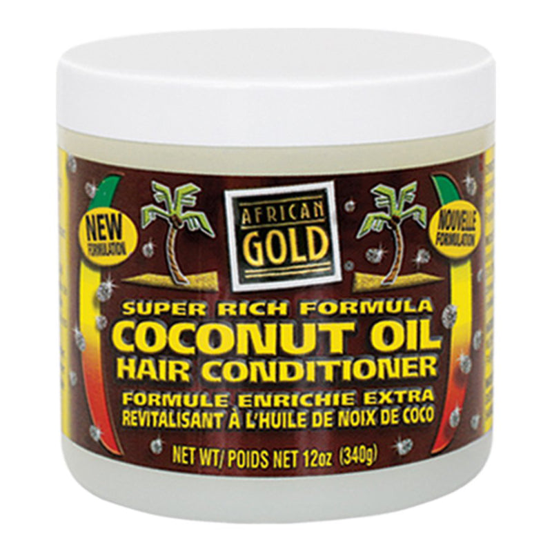 African Gold Super Rich Formula Coconut Oil Conditioner - 340g