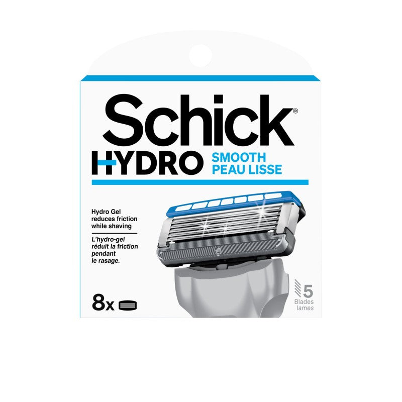 Schick Hydro Smooth Men's Refillable Razor Cartridge - 5 blades - 8's