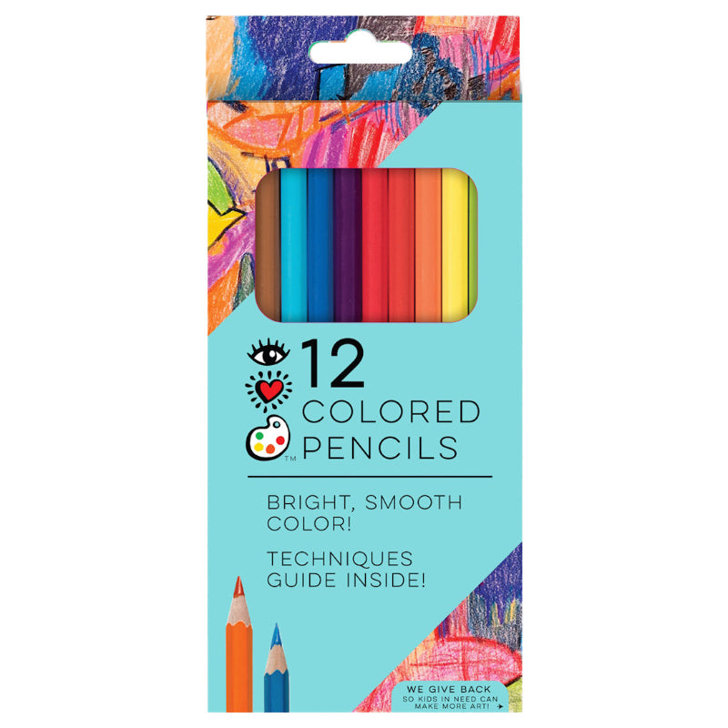 iHeart Colored Pencils - 12s