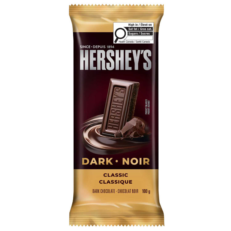 Hershey's Dark Chocolate Bar - Classic - 100g