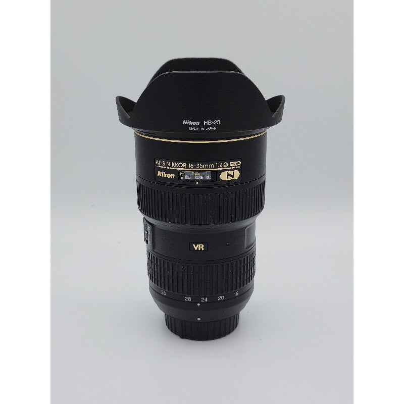 USED: Nikon NIKKOR AF-S 16-35mm f/4G ED VR Lens - Black - 10/10 - #253394