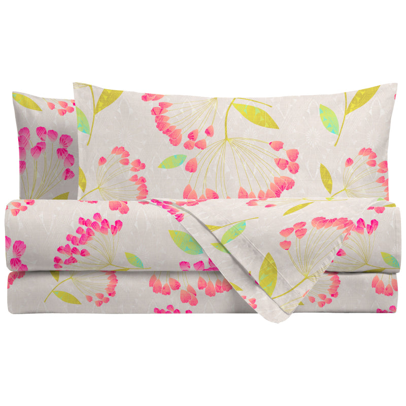 Amo La Casa Bed Sheet Set - King - Floral
