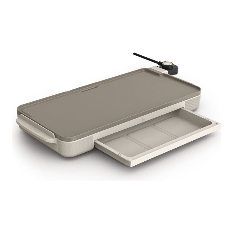 Bella Electrical Griddle - Oatmilk - 10x20 Inch - 35446-016A