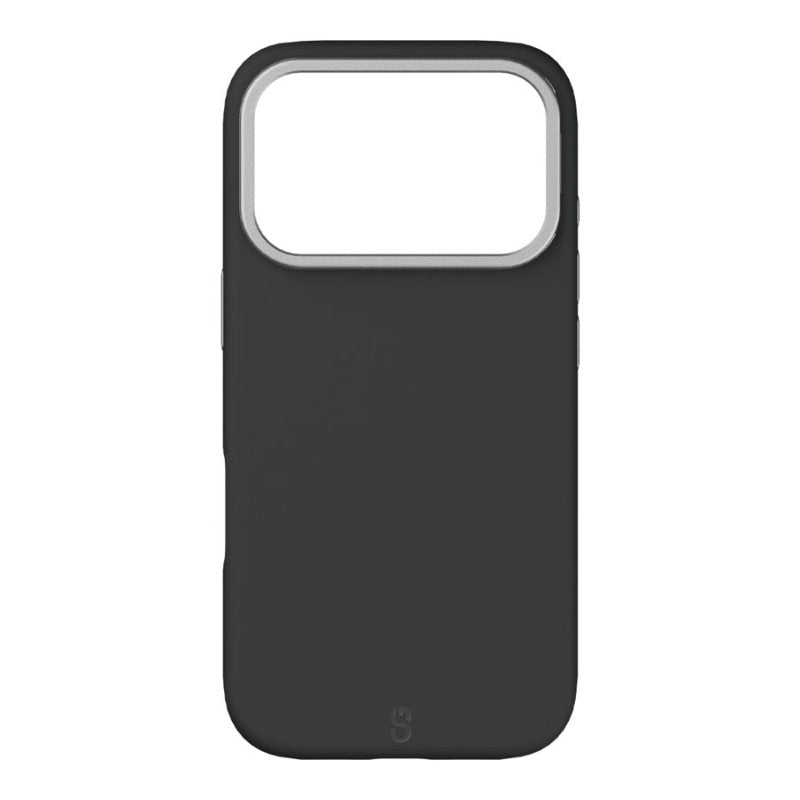 LOGiiX Vibrance Silicone Back Cover for Apple iPhone 17 Pro - Black