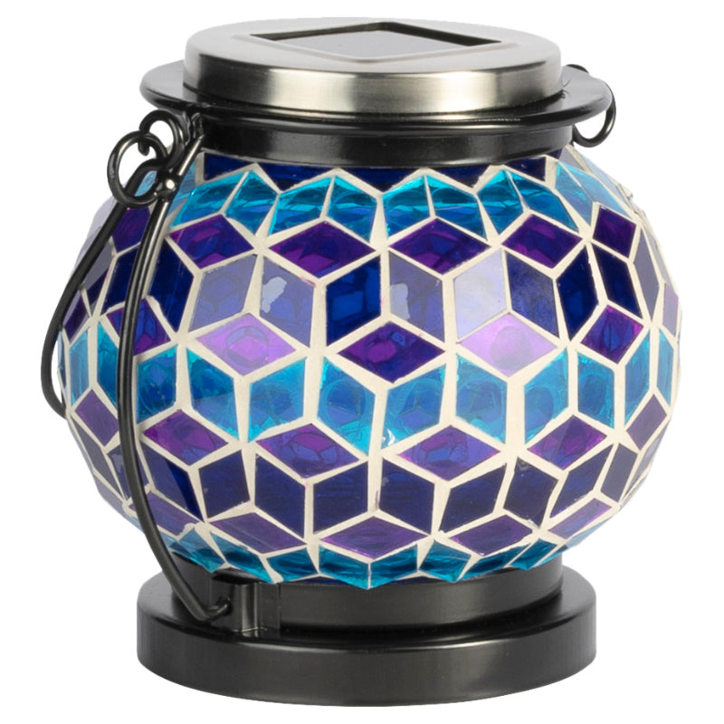 Moonrays LED Decoration Garden Light - Mosaic Jar - Assorted - 14x13x13cm