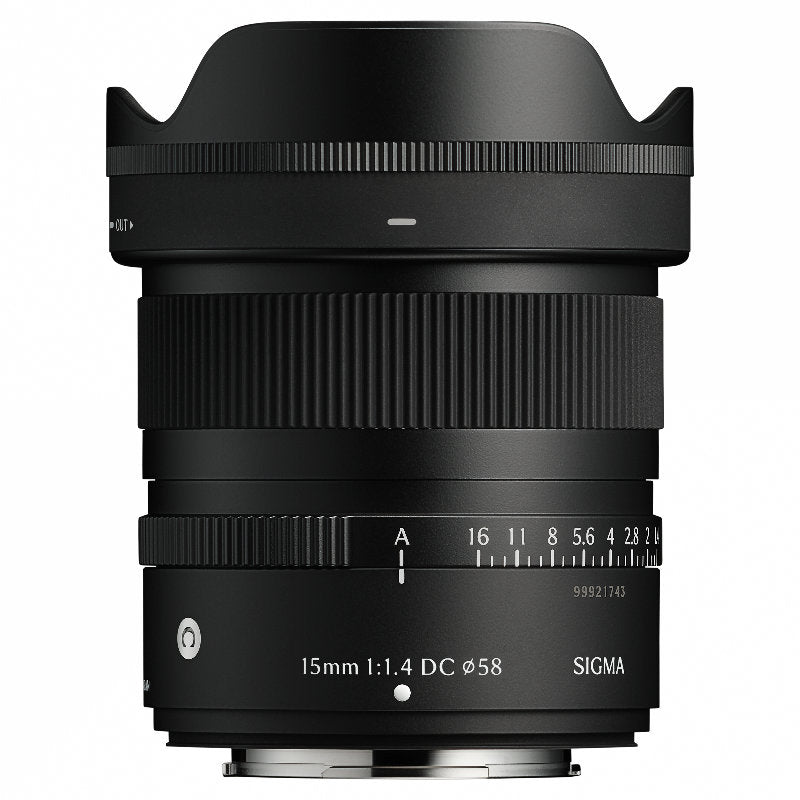Sigma Contemporary 15mm F/1.4 DC Wide-Angle Lens for Canon EOS RF Mount - C15DCRFS