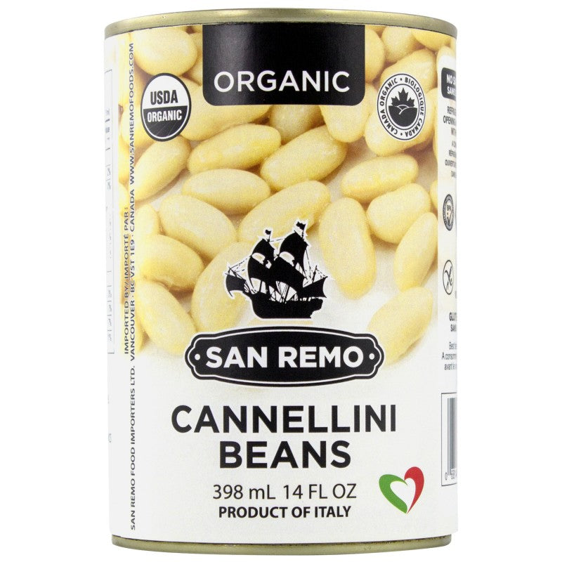 San Remo Organic Cannellini Beans - 398ml
