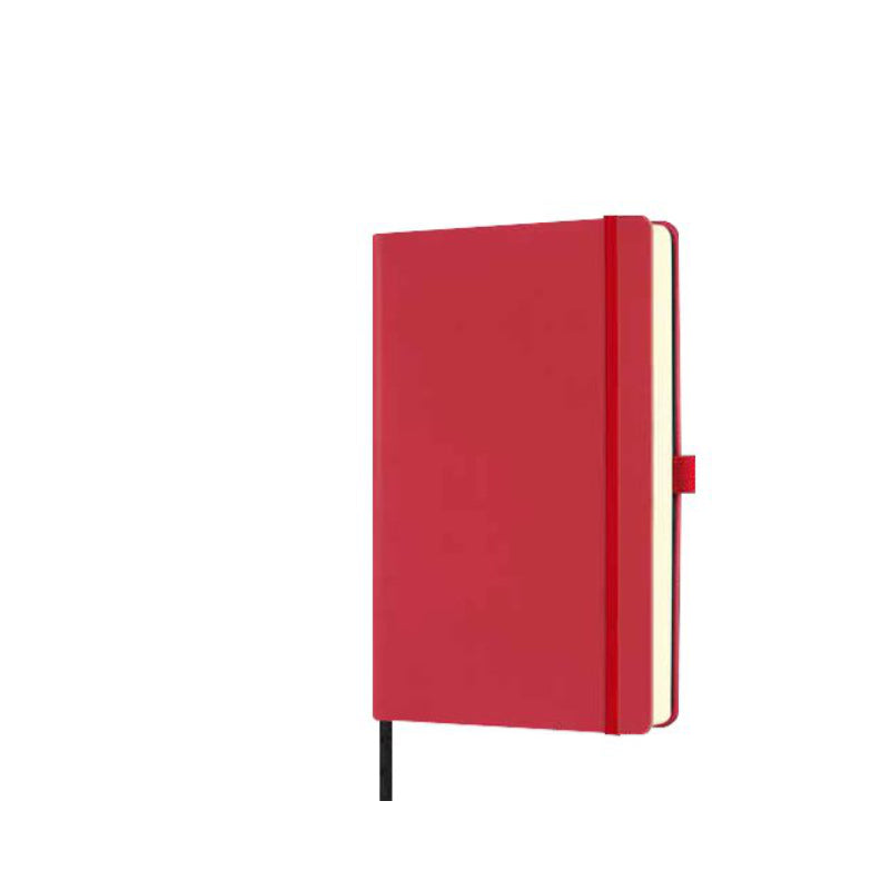 CASTELLI Aquarela Notebook - 13 x 21cm - Ruled - Coral Red