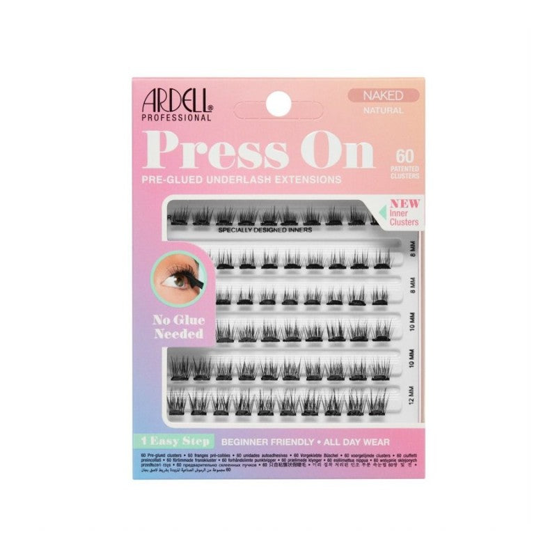 Ardell Professional Press-On Naked Natural Underlash Extensions - 60's