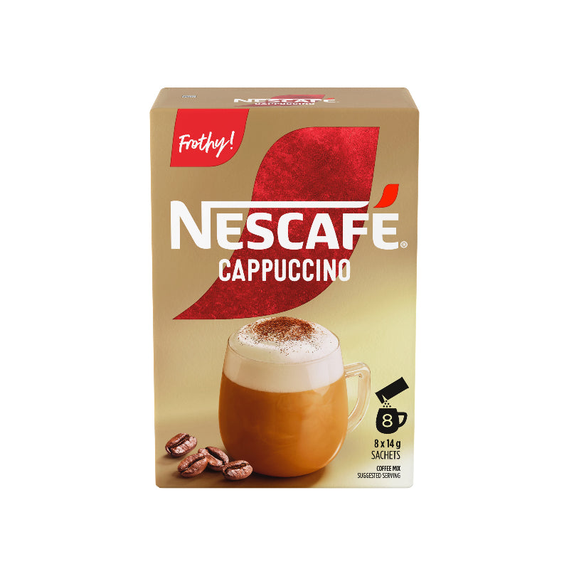 Nescafe Cappuccino Coffee Mix - 8x14g