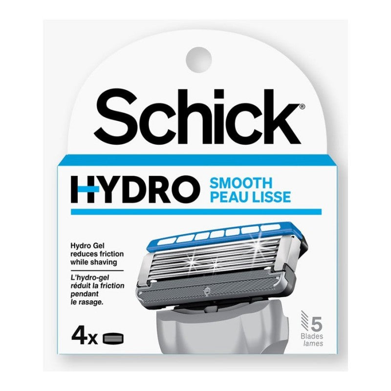 Schick Hydro Smooth Men's Refillable Razor Cartridge - 5 blades - 4's
