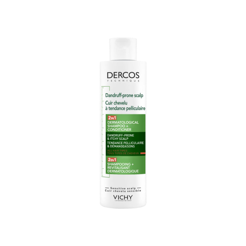Vichy Dercos Dandruff-Prone Scalp 2 in 1 Shampoo / Conditioner - 200ml