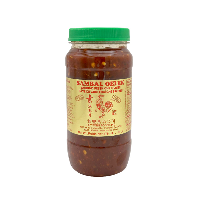 Huy Fong Sambal Oelek Ground fresh Chili Paste - 476ml