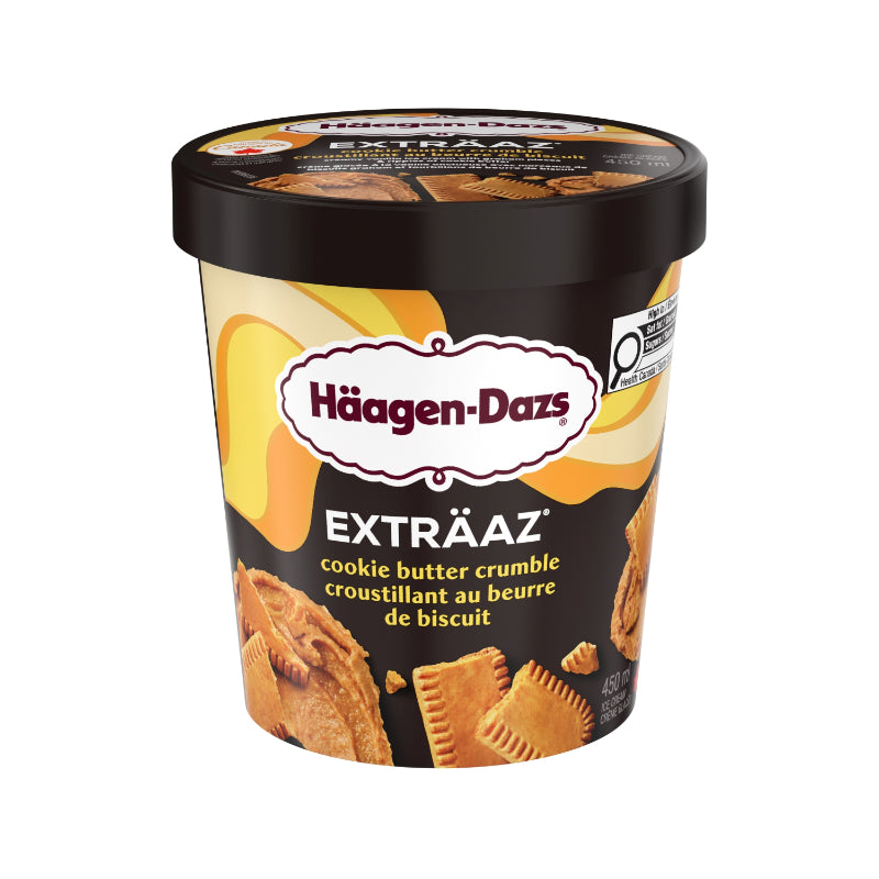 Haagen-Dazs Extraaz Ice Cream - Cookie Butter Crumble - 450ml